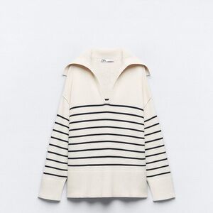 Zara stripped knit sweater